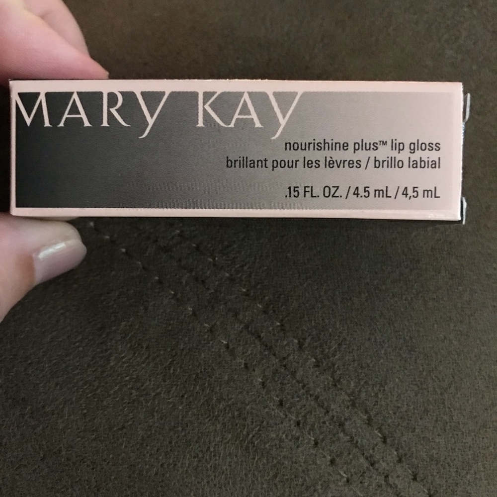 Mary Kay lip gloss and lipstick